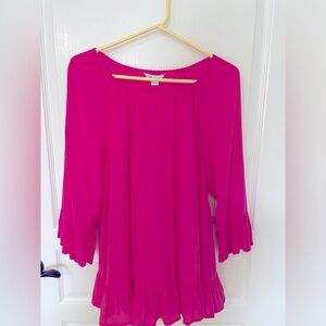 Counterparts Woman’s Hot Pink BoHo Large Top
